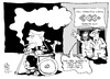 Cartoon: Chaos Communication Congress (small) by Kostas Koufogiorgos tagged ccc,chaos,computer,cloud,schmidt,hamburg,bundeskanzler,hacker,karikatur,koufogiorgos
