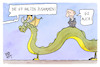 Cartoon: China und Russland (small) by Kostas Koufogiorgos tagged karikatur,koufogiorgos,china,russland,drache,g7,g2,putin