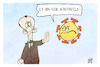Cartoon: Corona-Blockade (small) by Kostas Koufogiorgos tagged karikatur,koufogiorgos,merz,corona,virus,pandemie,blockade,bürgergeld