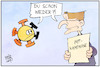 Cartoon: Corona-Herbst (small) by Kostas Koufogiorgos tagged karikatur,koufogiorgos,corona,lauterbach,impfkampagne,pandemie,virus