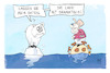 Cartoon: Corona und Klima (small) by Kostas Koufogiorgos tagged karikatur,koufogiorgos,illustration,cartoon,corona,klima,eisbär,merkel,pandemie,klimakrise