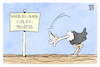 Cartoon: Cum-Ex-Affäre (small) by Kostas Koufogiorgos tagged karikatur,koufogiorgos,cum,ex,warburg,bank,scholz,steuer,strauss