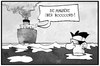 Cartoon: De Maiziere (small) by Kostas Koufogiorgos tagged karikatur,koufogiorgos,illustration,cartoon,flüchtlingspolitik,flüchtlingskrise,de,maiziere,schiff,schiffbruch,meer,dampfer,innenminister,politiker,politik,cdu