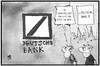 Cartoon: Deutsche Bank (small) by Kostas Koufogiorgos tagged karikatur,koufogiorgos,illustration,cartoon,schweizer,inder,brite,deutsche,bank,international,chef,aufsichtsrat,vorsitzender,wirtschaft,geldhaus