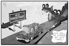 Cartoon: Die neue Seidenstraße (small) by Kostas Koufogiorgos tagged karikatur,koufogiorgos,illustration,cartoon,seidenstrasse,china,drache,tunnel,transit,verkehr,wirtschaft,handel,weg,route