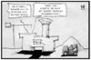 Cartoon: Endlagersuche (small) by Kostas Koufogiorgos tagged karikatur,koufogiorgos,illustration,cartoon,endlager,suche,atommüll,nuklear,abfall,ber,flughafen,grossprojekt,bauruine,eröffnung,verzögerung,baufortschritt,umwelt