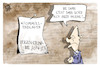 Cartoon: Endlagersuche (small) by Kostas Koufogiorgos tagged karikatur,koufogiorgos,endlager,atommüll,scholz,haushalt,nuklear