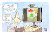 Cartoon: Entlastungspaket (small) by Kostas Koufogiorgos tagged karikatur,koufogiorgos,entlastungspaket,scholz,tetris,ampel,klausur,computerspiel,pc