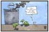 Cartoon: Europa-Center (small) by Kostas Koufogiorgos tagged karikatur,koufogiorgos,illustration,cartoon,europacenter,berlin,feuer,samsung,sponsor,werbung,reklame