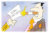 Cartoon: FDP (small) by Kostas Koufogiorgos tagged karikatur,koufogiorgos,fdp,sozialleistung,feuer,zigarre