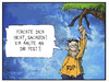 Cartoon: FDP in Sachsen (small) by Kostas Koufogiorgos tagged karikatur,koufogiorgos,illustration,cartoon,sachsen,fdp,liberale,wahlkampf,wahl,abgrund,partei,landtagswahl