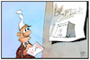 Cartoon: Feier- und Brückentag (small) by Kostas Koufogiorgos tagged karikatur,koufogiorgos,illustration,cartoon,feiertag,deutsche,einheit,brückentag,frei,urlaub,kalender,deutschland,michel