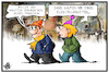 Cartoon: Feinstaub (small) by Kostas Koufogiorgos tagged karikatur,koufogiorgos,illustration,cartoon,feinstaub,böller,elektro,umwelt,verschmutzung,silvester,jahreswechsel,feier