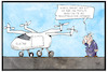 Cartoon: Flugtaxis (small) by Kostas Koufogiorgos tagged karikatur,koufogiorgos,illustration,cartoon,helicopter,eltern,mama,taxi,suv,flugtaxi,mobilität,fliegen