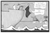 Cartoon: Flutopfer (small) by Kostas Koufogiorgos tagged karikatur,koufogiorgos,illustration,cartoon,flutopfer,meer,wasser,ertrinken,harvey,indien,mittelmeer,flüchtlinge,asylpolitik,eu,schiff,monsun