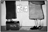 Cartoon: Frauenquote (small) by Kostas Koufogiorgos tagged karikatur,koufogiorgos,illustration,cartoon,frau,mann,frauenquote,gleichberechtigung,geschlecht,politik