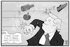 Cartoon: G7 gegen Trump (small) by Kostas Koufogiorgos tagged karikatur,koufogiorgos,illustration,cartoon,trump,usa,strafzoll,handelsstreit,handelskrieg,g7,finanzminister,kritik,wirtschaft,handelspartner