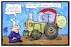 Cartoon: Gift im Lebensmittel (small) by Kostas Koufogiorgos tagged karikatur,koufogiorgos,illustration,cartoon,gift,lebensmittel,erpresser,landwirtschaft,bauer,glyphosat,pflanzenschutzmittel,bayer,monsanto,vergiftung
