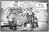 Cartoon: Griechenland (small) by Kostas Koufogiorgos tagged karikatur,koufogiorgos,illustration,cartoon,griechenland,geld,schulden,kredit,rate,iwf,müll,armut,politik