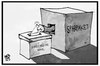 Cartoon: Griechische Wahl (small) by Kostas Koufogiorgos tagged karikatur,koufogiorgos,illustration,cartoon,griechenland,wahl,urne,wahlurne,politik,sparpaket,demokratie,gefängnis,gitter,gefangen,stimme,wahlzettel
