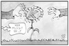 Cartoon: Grüne K-Frage (small) by Kostas Koufogiorgos tagged karikatur,koufogiorgos,illustration,cartoon,kfrage,habeck,baerbock,gruene,partei,demokratie,sonnenblume,kanzlerkandidat,blume
