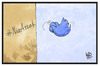 Cartoon: Hashtag NiceAttack (small) by Kostas Koufogiorgos tagged karikatur,koufogiorgos,illustration,cartoon,twitter,hashtag,soziale,netzwerke,twittern,vogel,logo,sympol,marke,nizza,terroranschlag,nice,attack