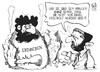 Cartoon: Iran-Israel (small) by Kostas Koufogiorgos tagged iran,israel,beziehung,erdbeben,konflikt,ahmadinedschad,karikatur,kostas,koufogiorgos