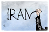 Cartoon: Iran (small) by Kostas Koufogiorgos tagged karikatur,koufogiorgos,iran,regime,chamenei,machtwechsel