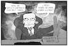 Cartoon: Jens Spahn (small) by Kostas Koufogiorgos tagged karikatur,koufogiorgos,illustration,cartoon,spahn,hartz,iv,armut,marie,antoinette,zitat,brot,kuchen,politik,gesellschaft,sozialleistung