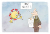Cartoon: Koalitionsvertrag (small) by Kostas Koufogiorgos tagged karikatur,koufogiorgos,illustration,cartoon,koalitionsvertrag,virus,scholz,regierung,pandemie