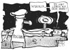 Cartoon: Leben auf dem Mars (small) by Kostas Koufogiorgos tagged mars,curiosity,polizei,alien,ausserirdischer,marsmensch,expedition,nasa,karikatur,kostas,koufogiorgos