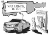Cartoon: Lobbyismus (small) by Kostas Koufogiorgos tagged cdu,merkel,bmw,auto,emission,umwelt,lobbyismus,spende,geld,wirtschaft,karikatur,koufogiorgos