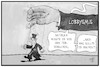 Cartoon: Lobbyismus (small) by Kostas Koufogiorgos tagged karikatur,koufogiorgos,illustration,cartoon,lobbyismus,marionette,politik,abgas,test,tierversuch,politiker,korruption