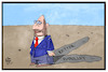 Cartoon: Martin Schulz (small) by Kostas Koufogiorgos tagged karikatur,koufogiorgos,illustration,cartoon,schulz,retter,populist,schatten,spd,kanzlerkandidat,politik