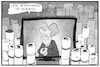 Cartoon: Merkels Ansprache (small) by Kostas Koufogiorgos tagged karikatur,koufogiorgos,illustration,cartoon,merkel,ansprache,fernseher,toilettenpapier,klopapier,bundeskanzlerin,corona,covid