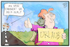 Cartoon: Merkels Urlaub (small) by Kostas Koufogiorgos tagged karikatur,koufogiorgos,illustration,cartoon,merkel,trampen,auto,bundeskanzlerin
