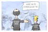 Cartoon: Merz (small) by Kostas Koufogiorgos tagged karikatur,koufogiorgos,merz,linnemann,cdu,generalsekretär
