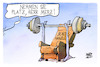 Merzens Arbeitsplatz