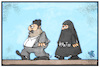 Cartoon: MeToo (small) by Kostas Koufogiorgos tagged karikatur,koufogiorgos,illustration,cartoon,metoo,niqab,verschleierung,islam,frauenrechte