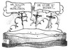 Cartoon: Mißbrauch in der Kirche (small) by Kostas Koufogiorgos tagged studie,missbrauch,kirche,kreuzigung,opfer,religion,karikatur,pfeiffer,kostas,koufogiorgos