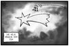 Cartoon: Mission Weihnachtsstern (small) by Kostas Koufogiorgos tagged karikatur,koufogiorgos,illustration,cartoon,esa,weihnachtsstern,komet,landung,philae,rosetta,raumfahrt,weltall,wissenschaft