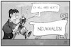 Cartoon: Neuwahl Thüringen (small) by Kostas Koufogiorgos tagged karikatur,koufogiorgos,illustration,cartoon,cdu,thueringen,akk,neuwahlen,demokratie,schmuddelkind,bad,christdemokraten,partei