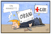 Cartoon: Obamacare (small) by Kostas Koufogiorgos tagged karikatur,koufogiorgos,illustration,cartoon,obamacare,trump,umbau,arzt,krankenversicherung,usa,sozialstaat