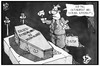 Cartoon: Oktoberfest-Attentat (small) by Kostas Koufogiorgos tagged karikatur,koufogiorgos,illustration,cartoon,oktoberfest,anschlag,attentat,sarg,untot,ermittlung,rechtsextremismus