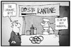 Cartoon: Olympische Spiel in Hamburg (small) by Kostas Koufogiorgos tagged karikatur,koufogiorgos,illustration,cartoon,olympia,hamburger,hamburg,kantine,imbiss,currywurst,berlin,dosb,olympische,spiele,sport