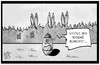 Cartoon: Osterei unter Beobachtung (small) by Kostas Koufogiorgos tagged karikatur,koufogiorgos,illustration,cartoon,osterei,verstecken,osterhase,beobachtung,ei,osterfest