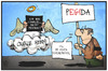 Cartoon: PEGIDA-NOPEGIDA (small) by Kostas Koufogiorgos tagged karikatur,koufogiorgos,illustration,cartoon,dresden,pegida,demonstration,gegendemonstration,charlie,hebdo,wolke,opfer,jesuischarlie