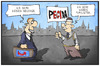 Cartoon: PEGIDA (small) by Kostas Koufogiorgos tagged karikatur,koufogiorgos,illustration,cartoon,pegida,demonstration,afd,neonazi,populist,politik,partei