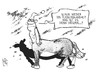 Cartoon: Pferdefleischskandal (small) by Kostas Koufogiorgos tagged pferdefleisch,skandal,lebensmittel,michel,pferd,verbraucher,ernährung,karikatur,kostas,koufogiorgos