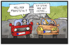 Cartoon: Pfingststau (small) by Kostas Koufogiorgos tagged karikatur,koufogiorgos,illustration,cartoon,pfingsten,wochenende,auto,verkehr,stau,ostern,verkehrsinfarkt,strasse,autofahrer,mobilitaet